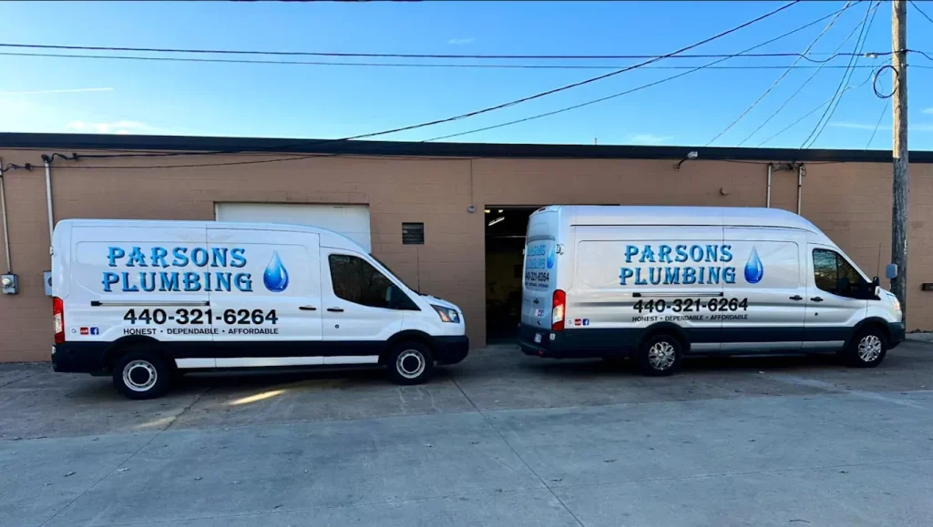 parsons plumbing vans